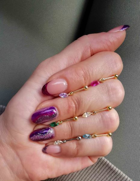 925 Ayar Gümüş Kıkırdak ve Tragus Piercingleri