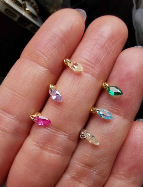 925 Ayar Gümüş Kıkırdak ve Tragus Piercingleri