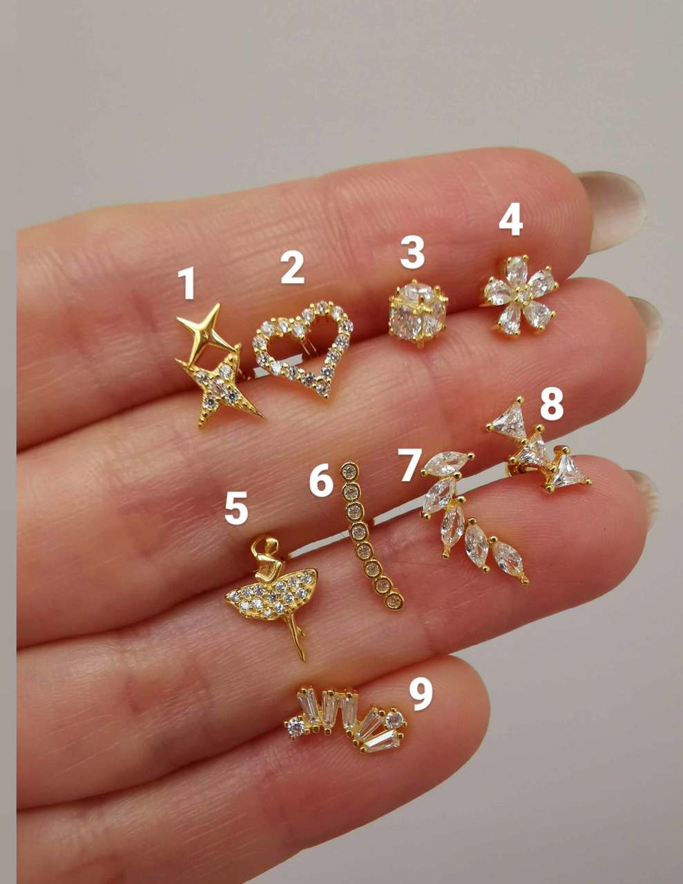 925 Ayar Gümüş Kıkırdak ve Tragus Piercingleri