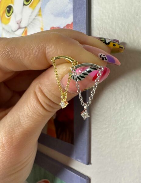 925 Ayar Gümüş Kıkırdak ve Tragus Piercingleri