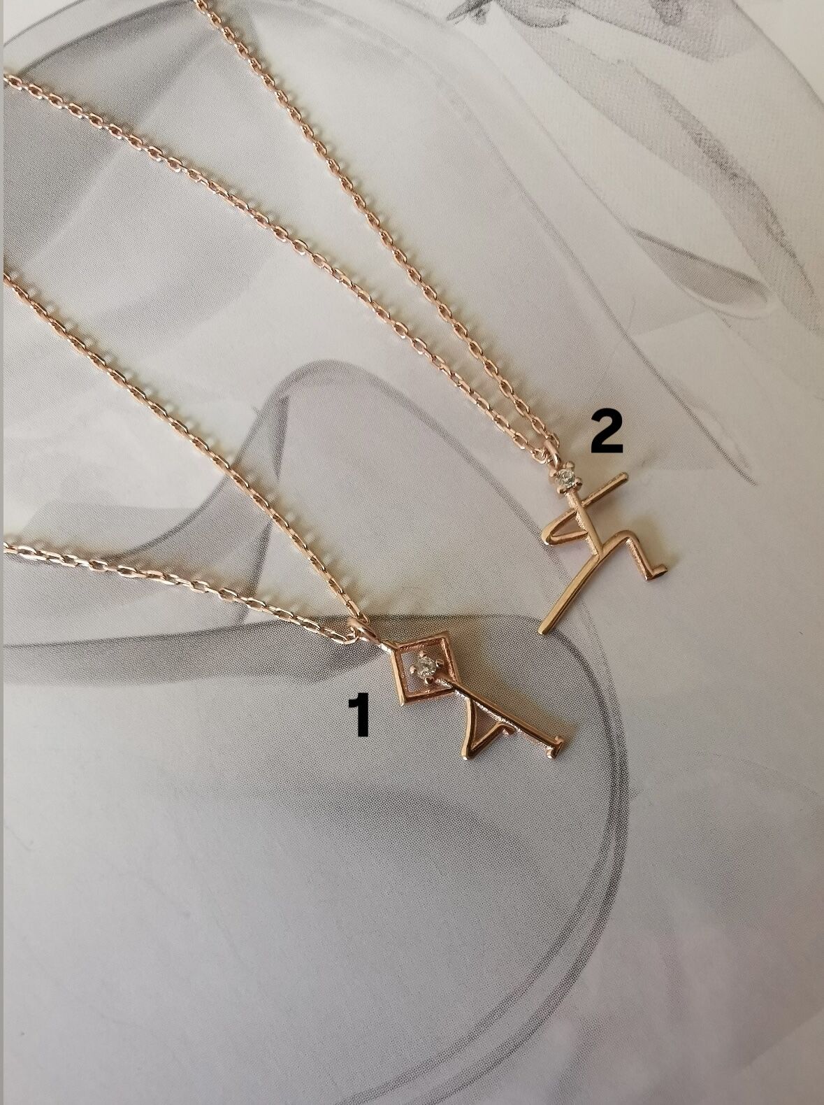 Yoga Asana Figürlü Kolye