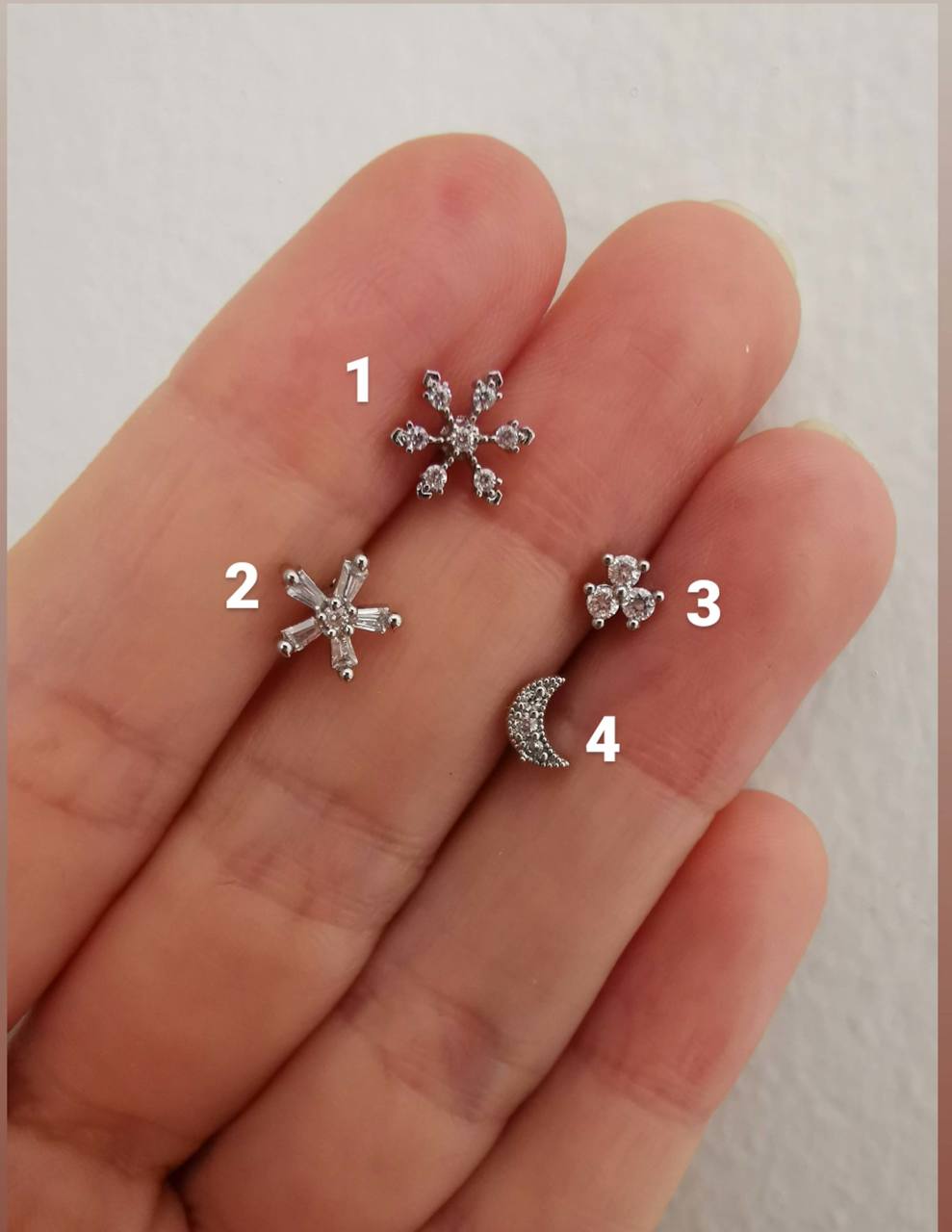 Cerrahi Çelik Kıkırdak ve Tragus Piercingleri