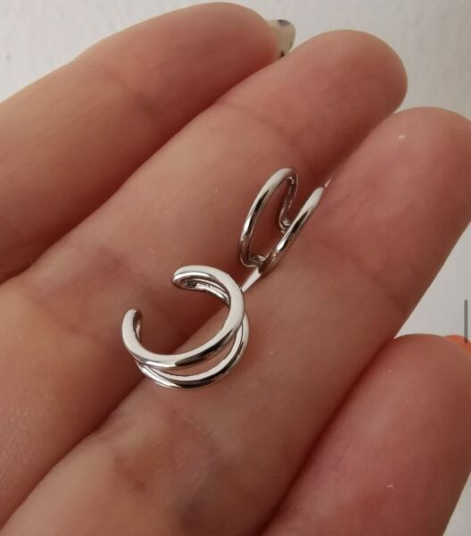 Mini Earcuff Kıkırdak İthal Küpe-TEK