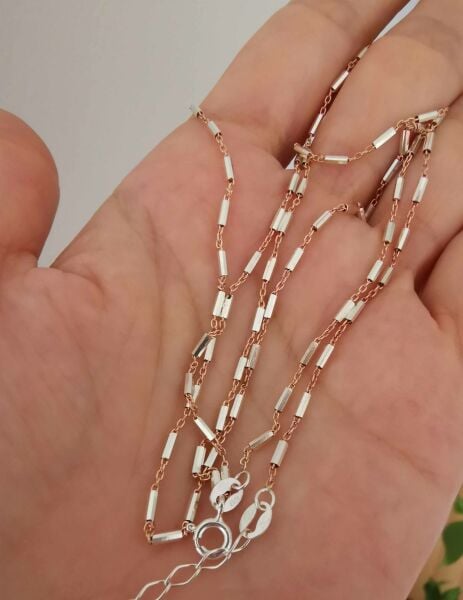 Üç Dolamalı Çubuk Detaylı Zincir Şahmeran