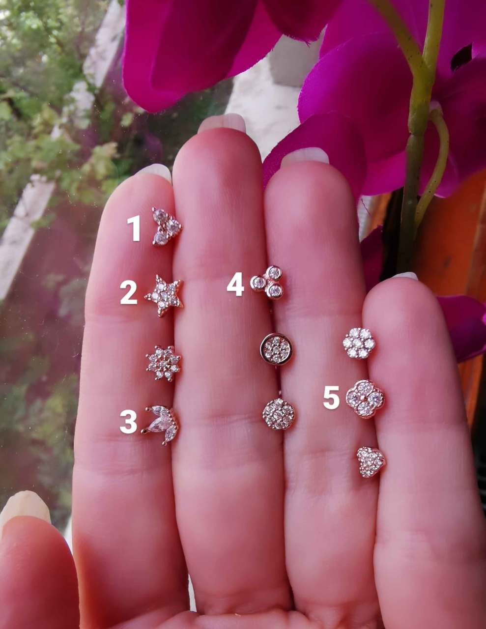 Cerrahi Çelik Kıkırdak ve Tragus Piercingleri