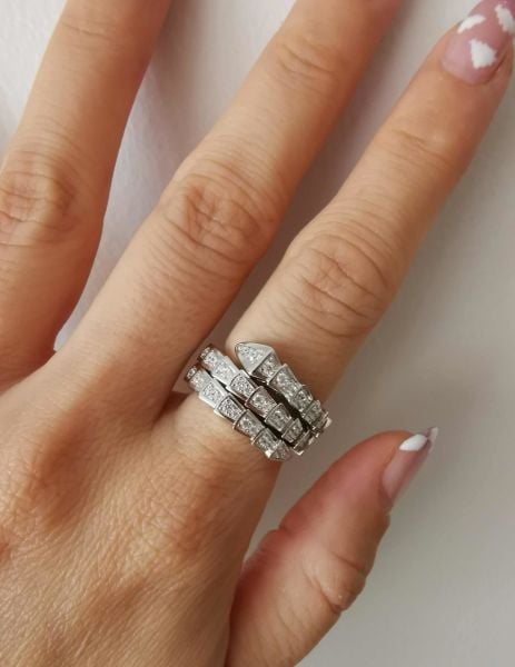 Üç Sıralı İthal  Yılan Yüzük