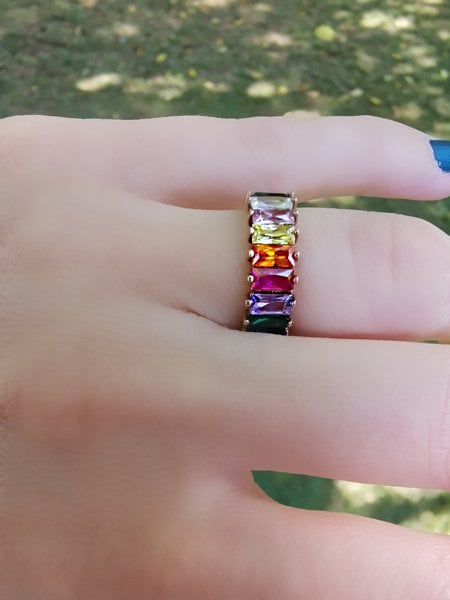 Rainbow Baget Tamtur Yüzük