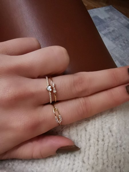 İnce Çengelli İğne Yüzük-İthal