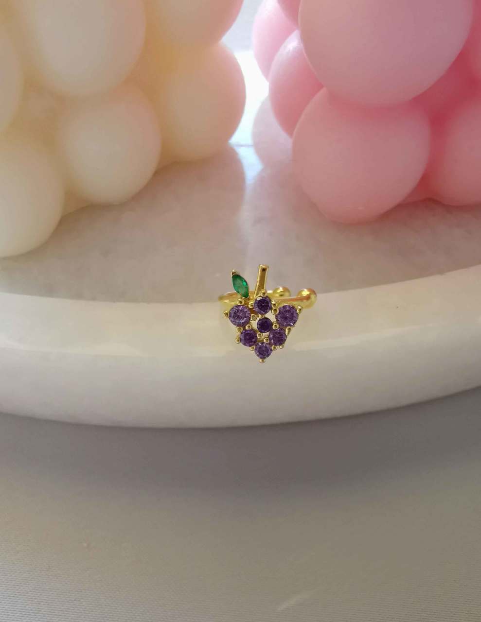 Üzüm Earcuff Küpe