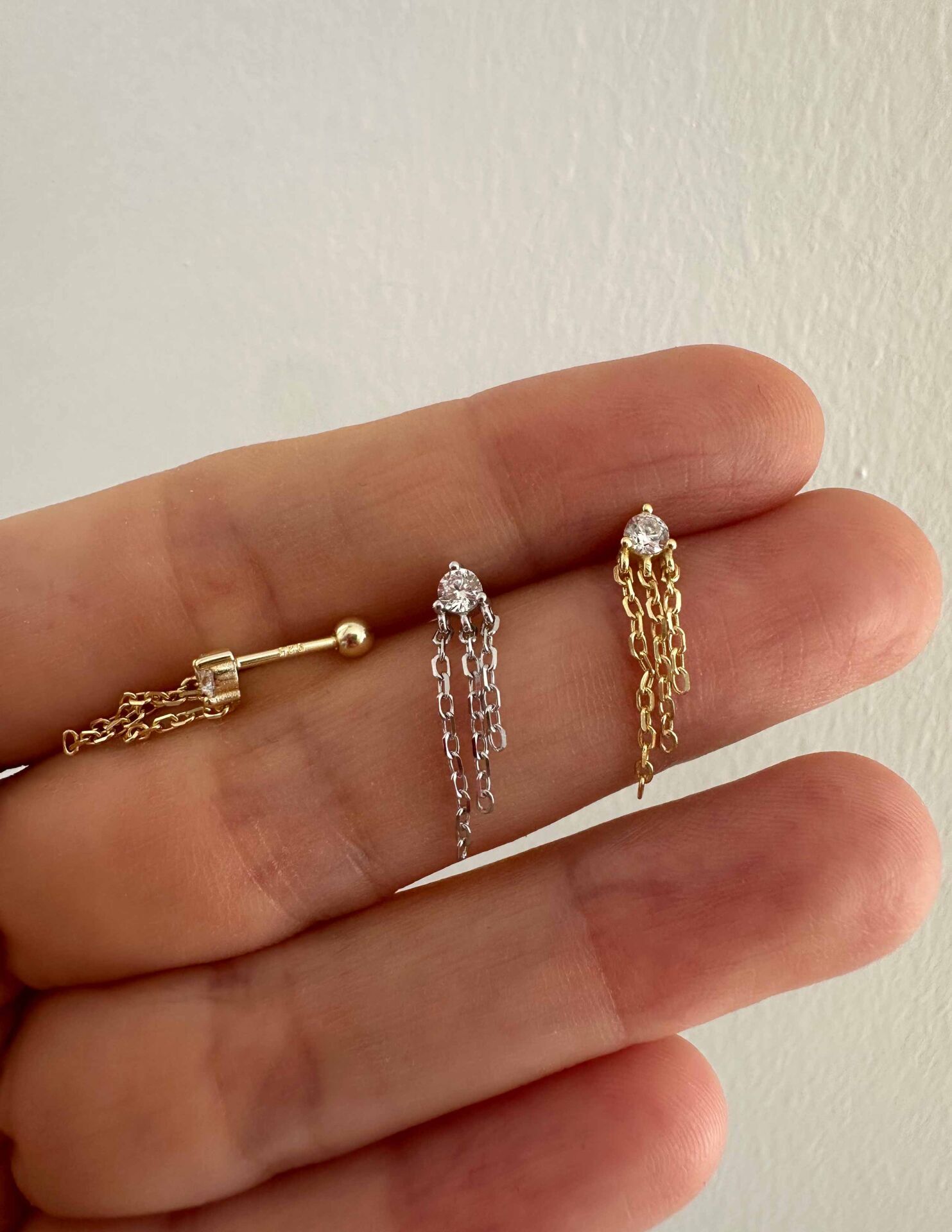 925 Ayar Gümüş Kıkırdak ve Tragus Piercingleri