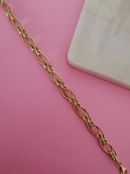 Parla Gold Zincir Bileklik