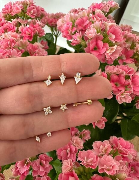 925 Ayar Gümüş Kıkırdak ve Tragus Piercingleri