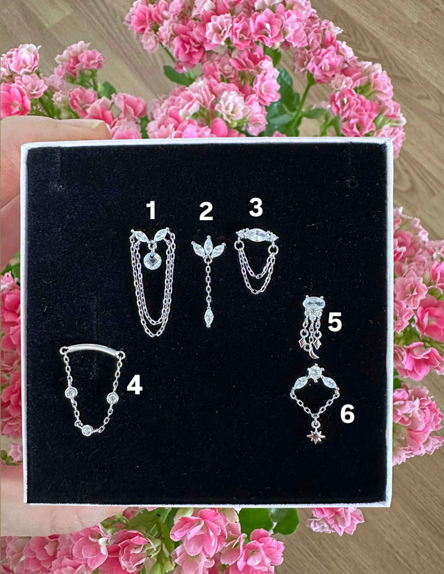 925 Ayar Gümüş Kıkırdak Piercingleri