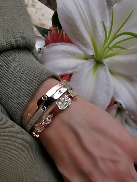 Klasik Kelepçe Bileklik-İthal