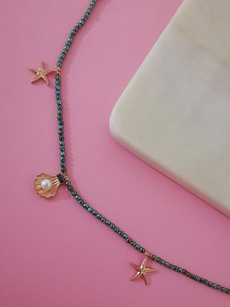 Doğal Taşlı Halhal