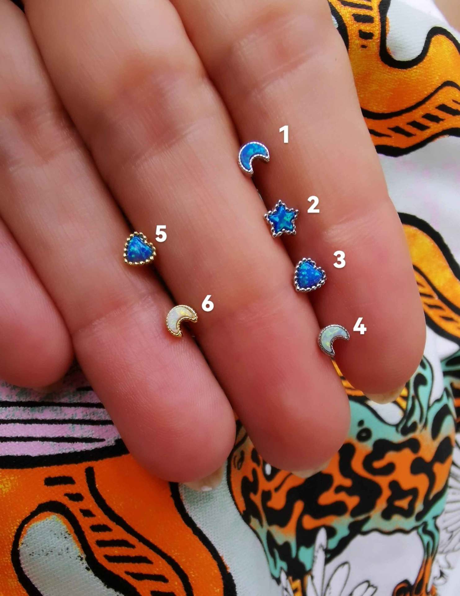 925 Ayar Gümüş Kıkırdak ve Tragus Piercingleri